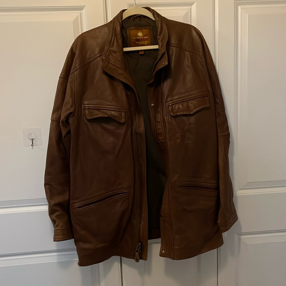 Leather jacket